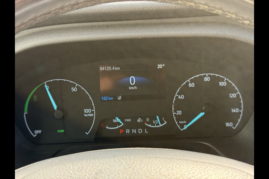 Ford E-Transit 68kWh 184PK L3H2 317km WLTP 94% (SOH) BEV Snelladen Carplay Climate control Camera Parkeersensoren v+a Stoelverwarming