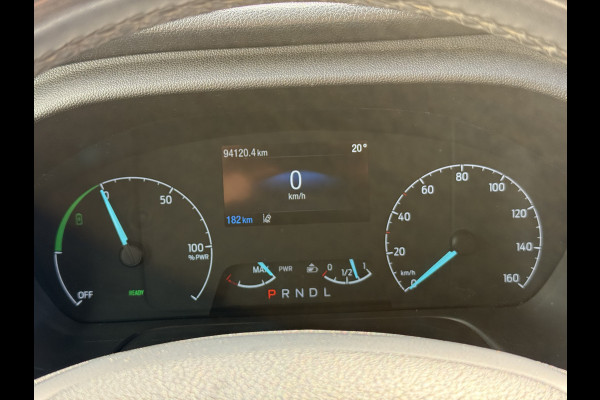 Ford E-Transit 68kWh 184PK L3H2 317km WLTP 94% (SOH) BEV Snelladen Carplay Climate control Camera Parkeersensoren v+a Stoelverwarming