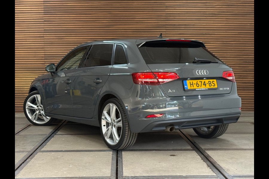 Audi A3 Sportback 30 TFSI Pro Line | Nanograu | MMI+ | 18inch | LED Xenon+ | Clima | Volledig onderhouden |