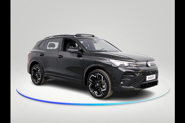 Volkswagen Tiguan 1.5 eHybrid R-Line Edition 272 pk Automaat (DSG) | Verlengde garantie | Navigatie | Panorama dak | Trekhaak (wegklapbaar) | Achteruitrijcamera (park assist) | Rondomzicht camera | Black-Style pakket | R-Line |