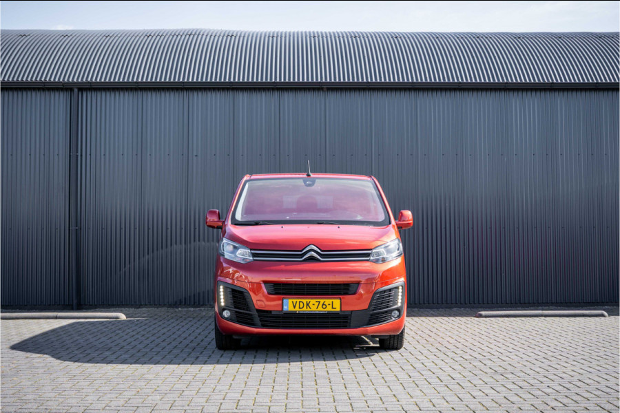 Citroën Jumpy 2.0 BlueHDi 177PK | DC 5-Zits | Marge | Automaat | Camera | Carplay | Cruise | PDC | Zijschuifdeur L+R | Climatronic | Trekhaak