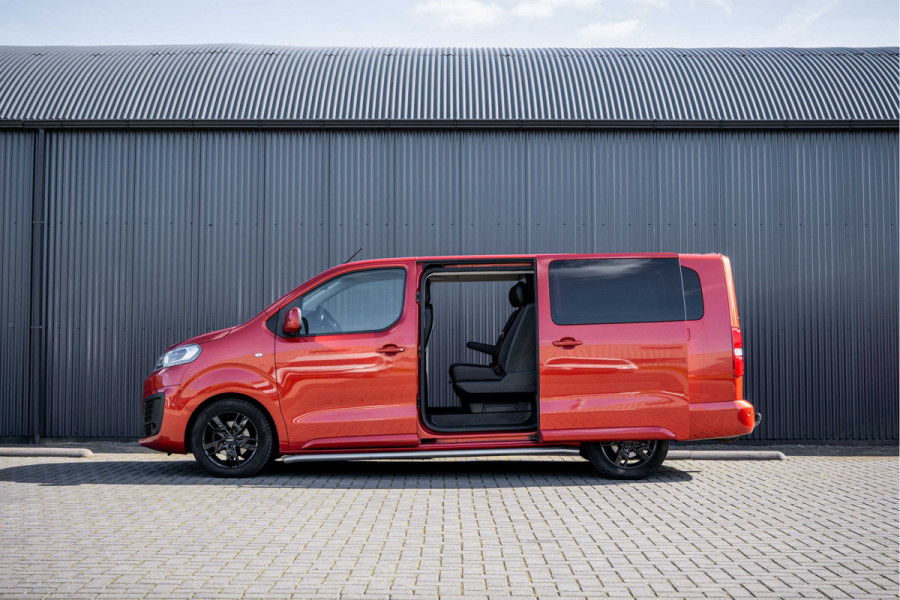 Citroën Jumpy 2.0 BlueHDi 177PK | DC 5-Zits | Marge | Automaat | Camera | Carplay | Cruise | PDC | Zijschuifdeur L+R | Climatronic | Trekhaak