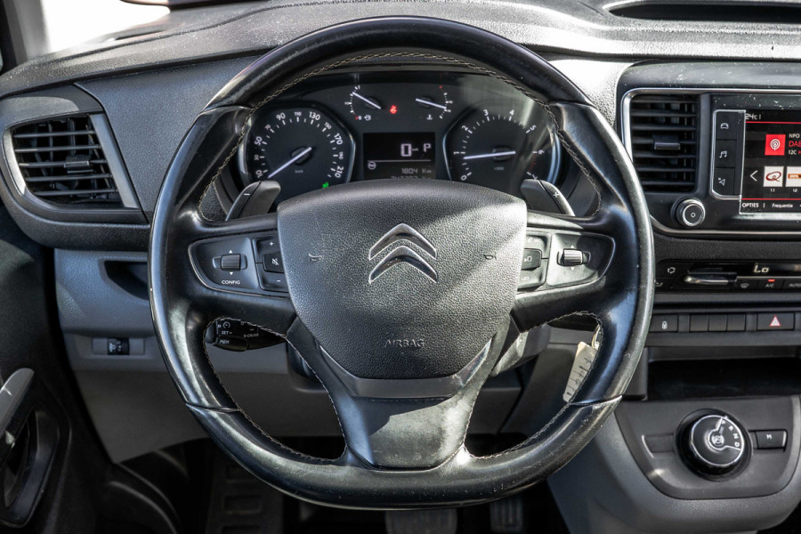 Citroën Jumpy 2.0 BlueHDi 177PK | DC 5-Zits | Marge | Automaat | Camera | Carplay | Cruise | PDC | Zijschuifdeur L+R | Climatronic | Trekhaak