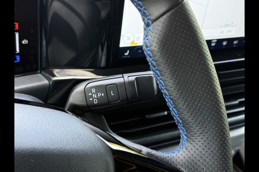 Ford E-Transit Custom MS-RT 285 PK FULL ELECTRIC SPORT / L1H1 / DIGITAL AQUA BLUE METALLIC / REAR VIEUW / B&O SOUND SYSTEM / 19 INCH / LED / CAMERA