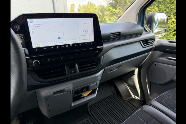 Ford E-Transit Custom MS-RT 285 PK FULL ELECTRIC SPORT / L1H1 / DIGITAL AQUA BLUE METALLIC / REAR VIEUW / B&O SOUND SYSTEM / 19 INCH / LED / CAMERA