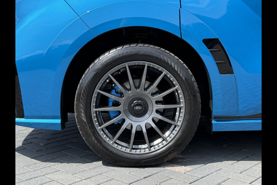 Ford E-Transit Custom MS-RT 285 PK FULL ELECTRIC SPORT / L1H1 / DIGITAL AQUA BLUE METALLIC / REAR VIEUW / B&O SOUND SYSTEM / 19 INCH / LED / CAMERA