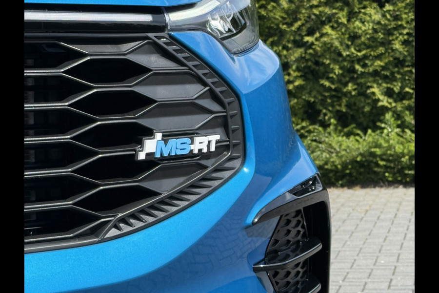 Ford E-Transit Custom MS-RT 285 PK FULL ELECTRIC SPORT / L1H1 / DIGITAL AQUA BLUE METALLIC / REAR VIEUW / B&O SOUND SYSTEM / 19 INCH / LED / CAMERA