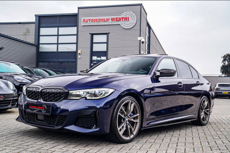 BMW 3-serie M340i xDrive High Executive | Schuifdak | Mosselman Tuning | Head up | Carplay | HarmanKardon | Stuurwielverwarming