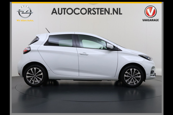 Renault ZOE 52kWh SOH 90% Eigen Accu Warmtepomp Navi Camera Stoel+Stuurverwarming Apple Carplay/Android Auto Bluetooth Ecc Pdc R135 Intens Cruise Control Led Lmv Isofix Lane Assist Regen+Lichtsensor Keyless Origineel Nederlandse Auto