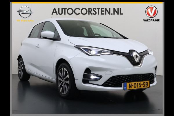 Renault ZOE 52kWh SOH 90% Eigen Accu Warmtepomp Navi Camera Stoel+Stuurverwarming Apple Carplay/Android Auto Bluetooth Ecc Pdc R135 Intens Cruise Control Led Lmv Isofix Lane Assist Regen+Lichtsensor Keyless Origineel Nederlandse Auto