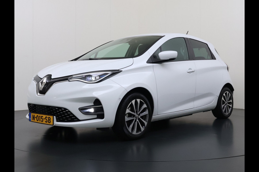 Renault ZOE 52kWh SOH 90% Eigen Accu Warmtepomp Navi Camera Stoel+Stuurverwarming Apple Carplay/Android Auto Bluetooth Ecc Pdc R135 Intens Cruise Control Led Lmv Isofix Lane Assist Regen+Lichtsensor Keyless Origineel Nederlandse Auto