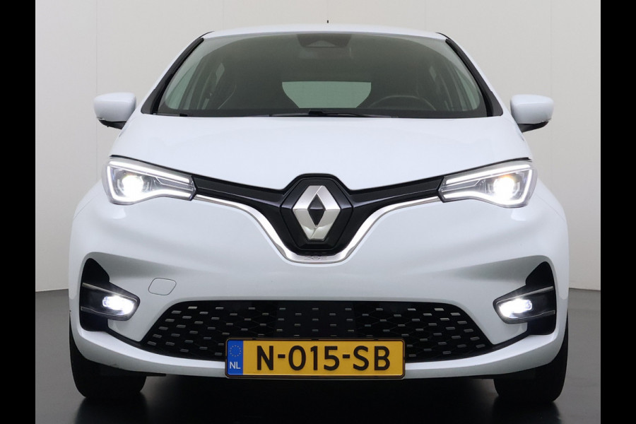 Renault ZOE 52kWh SOH 90% Eigen Accu Warmtepomp Navi Camera Stoel+Stuurverwarming Apple Carplay/Android Auto Bluetooth Ecc Pdc R135 Intens Cruise Control Led Lmv Isofix Lane Assist Regen+Lichtsensor Keyless Origineel Nederlandse Auto