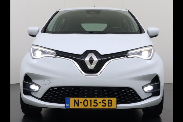 Renault ZOE 52kWh SOH 90% Eigen Accu Warmtepomp Navi Camera Stoel+Stuurverwarming Apple Carplay/Android Auto Bluetooth Ecc Pdc R135 Intens Cruise Control Led Lmv Isofix Lane Assist Regen+Lichtsensor Keyless Origineel Nederlandse Auto