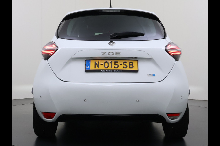 Renault ZOE 52kWh SOH 90% Eigen Accu Warmtepomp Navi Camera Stoel+Stuurverwarming Apple Carplay/Android Auto Bluetooth Ecc Pdc R135 Intens Cruise Control Led Lmv Isofix Lane Assist Regen+Lichtsensor Keyless Origineel Nederlandse Auto