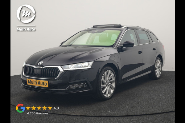 Škoda Octavia Combi 1.4 TSI iV PHEV Business Edition 204pk Dealer O.H. | Panodak | Adaptive Cruise | Voorstoelen Verwarmd | Crystal LED | Keyless | Apple Carplay | Sfeerverlichting | Navigatie | DAB | Plug In Hybrid |