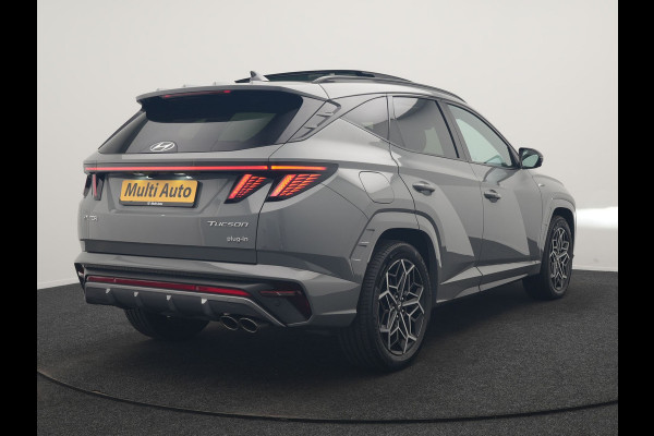 Hyundai Tucson 1.6 T-GDI PHEV N Line Sky 4WD 265pk Dealer O.H. | Panodak | Adaptive Cruise | 360 Camera | Krell Audio | Alcantara Sportstoelen Ventilatie & Verwarmd | Keyless | BLIS | Stuur Verwarmd | Apple Carplay | Navigatie | DAB | Plug In Hybrid |