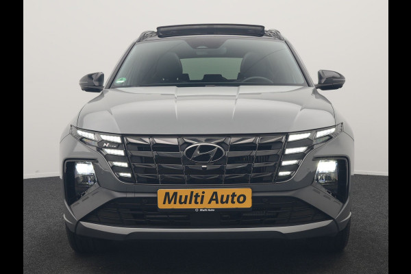Hyundai Tucson 1.6 T-GDI PHEV N Line Sky 4WD 265pk Dealer O.H. | Panodak | Adaptive Cruise | 360 Camera | Krell Audio | Alcantara Sportstoelen Ventilatie & Verwarmd | Keyless | BLIS | Stuur Verwarmd | Apple Carplay | Navigatie | DAB | Plug In Hybrid |