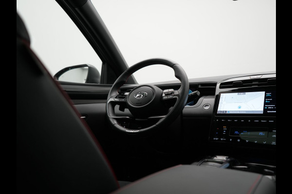 Hyundai Tucson 1.6 T-GDI PHEV N Line Sky 4WD 265pk Dealer O.H. | Panodak | Adaptive Cruise | 360 Camera | Krell Audio | Alcantara Sportstoelen Ventilatie & Verwarmd | Keyless | BLIS | Stuur Verwarmd | Apple Carplay | Navigatie | DAB | Plug In Hybrid |
