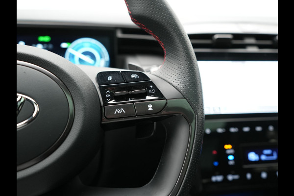 Hyundai Tucson 1.6 T-GDI PHEV N Line Sky 4WD 265pk Dealer O.H. | Panodak | Adaptive Cruise | 360 Camera | Krell Audio | Alcantara Sportstoelen Ventilatie & Verwarmd | Keyless | BLIS | Stuur Verwarmd | Apple Carplay | Navigatie | DAB | Plug In Hybrid |