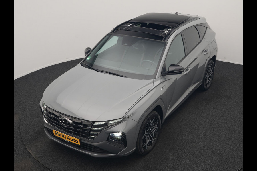 Hyundai Tucson 1.6 T-GDI PHEV N Line Sky 4WD 265pk Dealer O.H. | Panodak | Adaptive Cruise | 360 Camera | Krell Audio | Alcantara Sportstoelen Ventilatie & Verwarmd | Keyless | BLIS | Stuur Verwarmd | Apple Carplay | Navigatie | DAB | Plug In Hybrid |