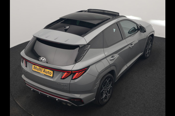 Hyundai Tucson 1.6 T-GDI PHEV N Line Sky 4WD 265pk Dealer O.H. | Panodak | Adaptive Cruise | 360 Camera | Krell Audio | Alcantara Sportstoelen Ventilatie & Verwarmd | Keyless | BLIS | Stuur Verwarmd | Apple Carplay | Navigatie | DAB | Plug In Hybrid |