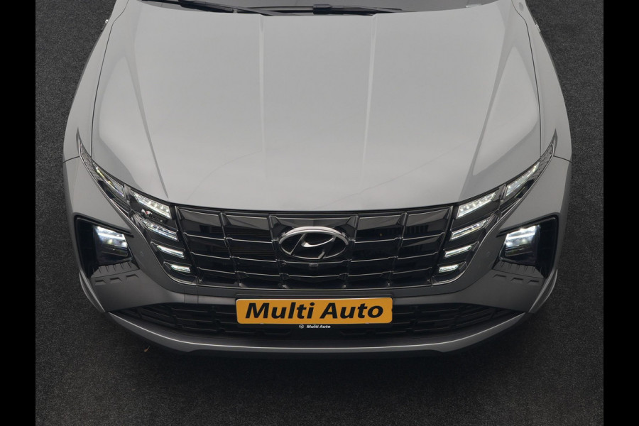 Hyundai Tucson 1.6 T-GDI PHEV N Line Sky 4WD 265pk Dealer O.H. | Panodak | Adaptive Cruise | 360 Camera | Krell Audio | Alcantara Sportstoelen Ventilatie & Verwarmd | Keyless | BLIS | Stuur Verwarmd | Apple Carplay | Navigatie | DAB | Plug In Hybrid |