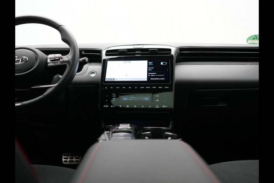 Hyundai Tucson 1.6 T-GDI PHEV N Line Sky 4WD 265pk Dealer O.H. | Panodak | Adaptive Cruise | 360 Camera | Krell Audio | Alcantara Sportstoelen Ventilatie & Verwarmd | Keyless | BLIS | Stuur Verwarmd | Apple Carplay | Navigatie | DAB | Plug In Hybrid |
