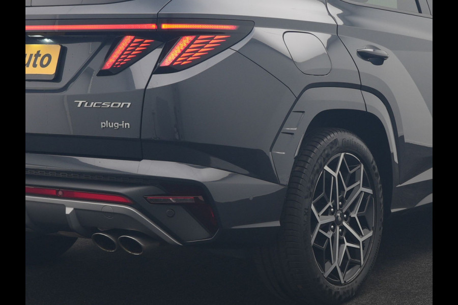 Hyundai Tucson 1.6 T-GDI PHEV N Line Sky 4WD 265pk Dealer O.H. | Panodak | Adaptive Cruise | 360 Camera | Krell Audio | Alcantara Sportstoelen Memory & Ventilatie | Stoelen & Stuur Verwarmd | Blis | Keyless | Navigatie | DAB | Plug In Hybrid |
