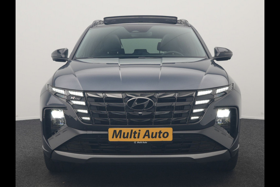 Hyundai Tucson 1.6 T-GDI PHEV N Line Sky 4WD 265pk Dealer O.H. | Panodak | Adaptive Cruise | 360 Camera | Krell Audio | Alcantara Sportstoelen Memory & Ventilatie | Stoelen & Stuur Verwarmd | Blis | Keyless | Navigatie | DAB | Plug In Hybrid |