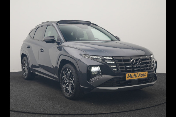 Hyundai Tucson 1.6 T-GDI PHEV N Line Sky 4WD 265pk Dealer O.H. | Panodak | Adaptive Cruise | 360 Camera | Krell Audio | Alcantara Sportstoelen Memory & Ventilatie | Stoelen & Stuur Verwarmd | Blis | Keyless | Navigatie | DAB | Plug In Hybrid |