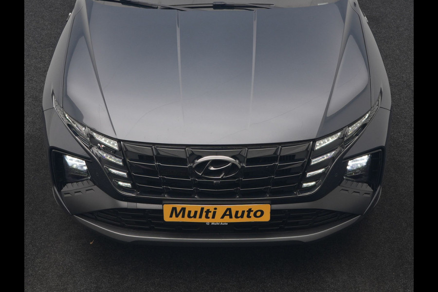 Hyundai Tucson 1.6 T-GDI PHEV N Line Sky 4WD 265pk Dealer O.H. | Panodak | Adaptive Cruise | 360 Camera | Krell Audio | Alcantara Sportstoelen Memory & Ventilatie | Stoelen & Stuur Verwarmd | Blis | Keyless | Navigatie | DAB | Plug In Hybrid |