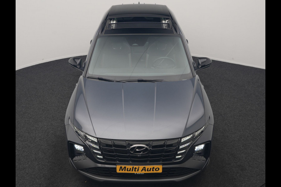 Hyundai Tucson 1.6 T-GDI PHEV N Line Sky 4WD 265pk Dealer O.H. | Panodak | Adaptive Cruise | 360 Camera | Krell Audio | Alcantara Sportstoelen Memory & Ventilatie | Stoelen & Stuur Verwarmd | Blis | Keyless | Navigatie | DAB | Plug In Hybrid |