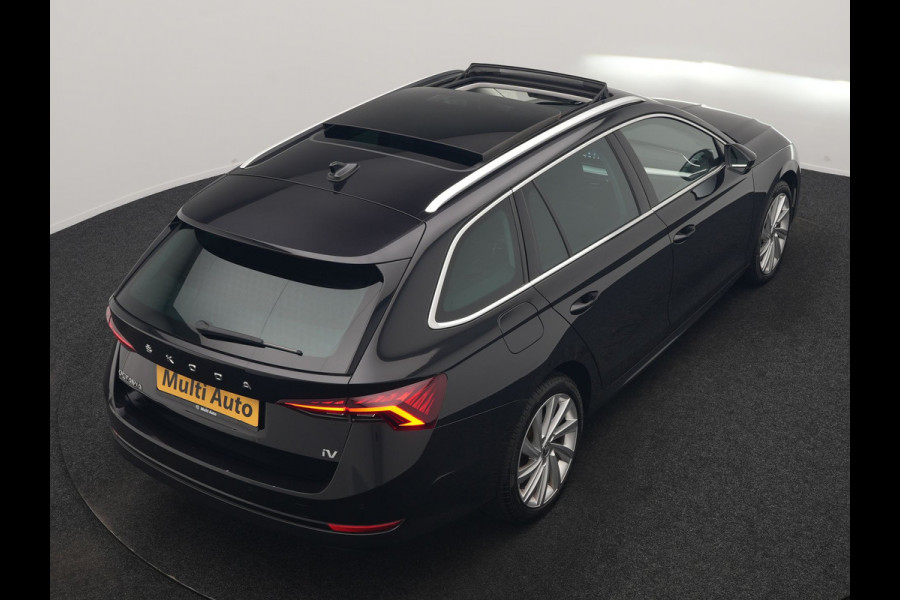 Škoda Octavia Combi 1.4 TSI iV PHEV Business Edition 204pk Dealer O.H. | Panodak | Adaptive Cruise | Voorstoelen Verwarmd | Crystal LED | Keyless | Apple Carplay | Sfeerverlichting | Navigatie | DAB | Plug In Hybrid |