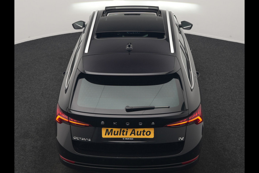 Škoda Octavia Combi 1.4 TSI iV PHEV Business Edition 204pk Dealer O.H. | Panodak | Adaptive Cruise | Voorstoelen Verwarmd | Crystal LED | Keyless | Apple Carplay | Sfeerverlichting | Navigatie | DAB | Plug In Hybrid |