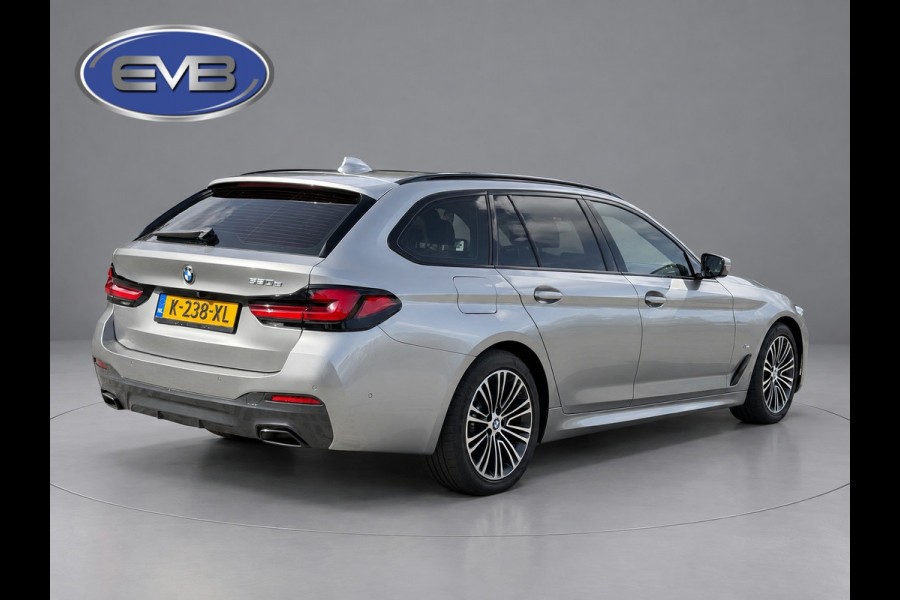 BMW 5 Serie Touring 530e M sport PLUS, panoramadak, electr trekhaak, lazer, VOL OPTIES! 1 e eigenaar, Origineel NL auto met nap
