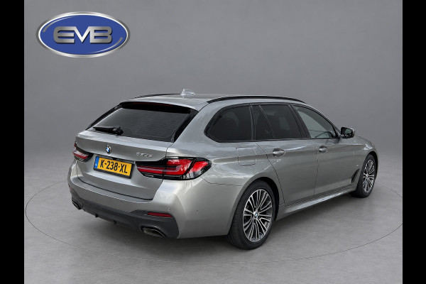 BMW 5 Serie Touring 530e M sport PLUS, panoramadak, electr trekhaak, lazer, VOL OPTIES! 1 e eigenaar, Origineel NL auto met nap