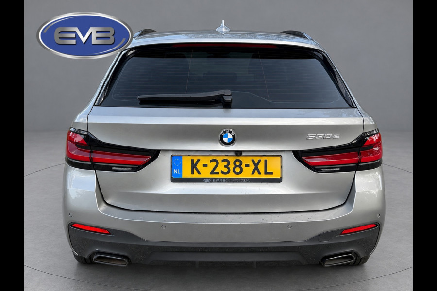 BMW 5 Serie Touring 530e M sport PLUS, panoramadak, electr trekhaak, lazer, VOL OPTIES! 1 e eigenaar, Origineel NL auto met nap