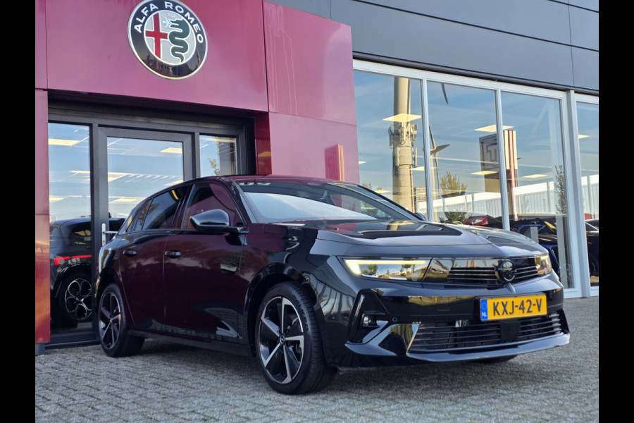 Opel Astra 1.2 Turbo GS | Technologie-pakket | achteruitrij assistent, dodehoekdetectie, draadloze telefoonlader, head-up display, matrix l