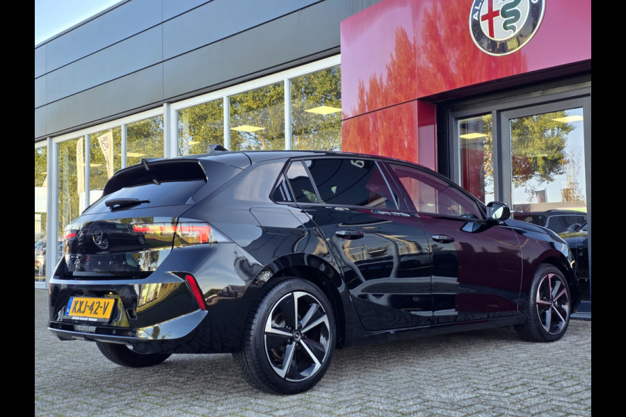 Opel Astra 1.2 Turbo GS | Technologie-pakket | achteruitrij assistent, dodehoekdetectie, draadloze telefoonlader, head-up display, matrix l