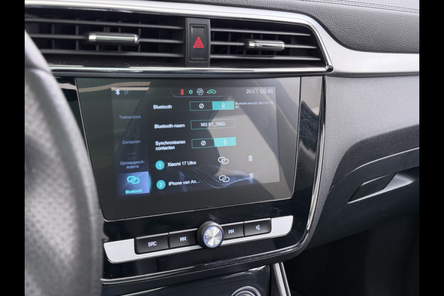MG Mg Zs EV Luxury 45kWh SOH 93% Panoramadak Leder+Verwarmd Adap.Cruise Camera Elek.Stoel Apple Carplay/Android Auto Navi Airco Privacy Glas Lmv 17" Bluetooth DAB Isofix Rijstrooksensor Origineel Nederlandse Auto Dealeronderhouden