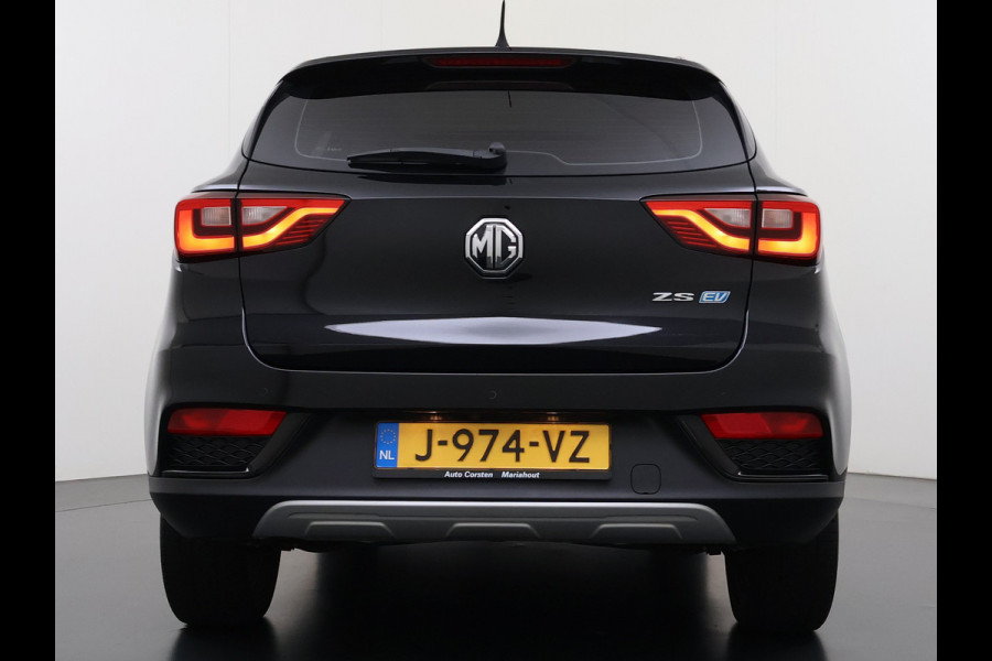 MG Mg Zs EV Luxury 45kWh SOH 93% Panoramadak Leder+Verwarmd Adap.Cruise Camera Elek.Stoel Apple Carplay/Android Auto Navi Airco Privacy Glas Lmv 17" Bluetooth DAB Isofix Rijstrooksensor Origineel Nederlandse Auto Dealeronderhouden
