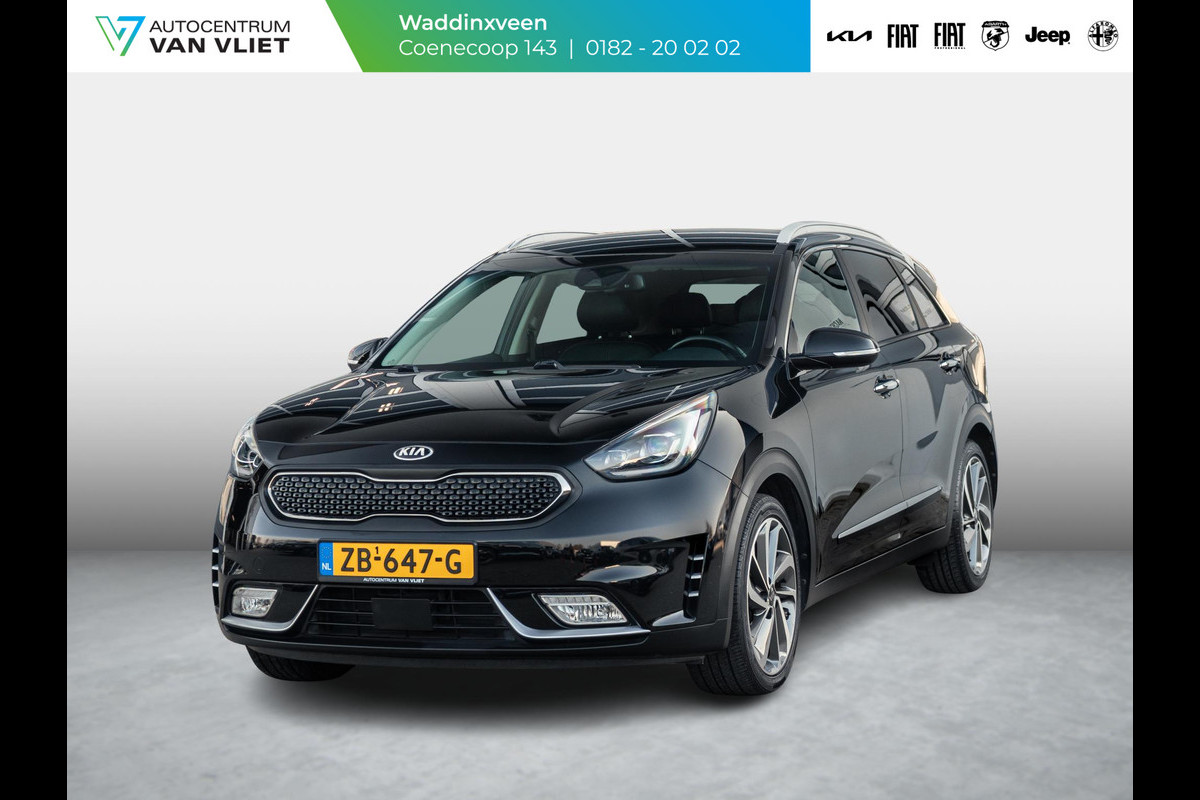 Kia Niro 1.6 GDi Hybrid ExecutiveLine l lederen bekleding l stoelverwarming en ventilatie l El. Verstelbare stoel met memory functie l