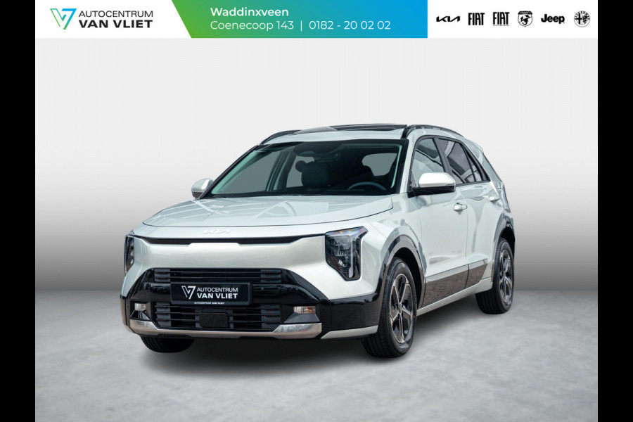 Kia Niro 1.6 GDi Hybrid DynamicPlusLine | Snel leverbaar | Nieuw model | Navi. | Clima. | Adapt. Crusie. | Dodehoekassistentie | Panodak | Stoel&Stuur Verwarming | Parkeersensoren