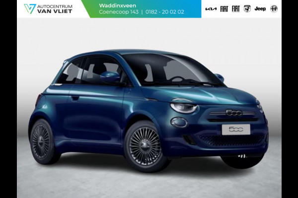 Fiat 500 Hybrid Torino Launch Edition | Uit voorraad leverbaar | Clima | Carplay | PDC | Priv Glass | Ocean Green