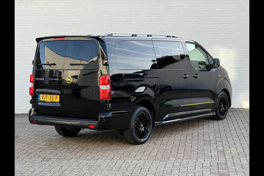 Opel Vivaro 2.0 CDTI L3H1 DC Automaat Innovation Irmscher Sport Navi Adaptive Cruise Carplay Leder/Alcantara Stoelverwarming