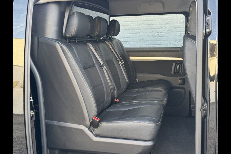 Opel Vivaro 2.0 CDTI L3H1 DC Automaat Innovation Irmscher Sport Navi Adaptive Cruise Carplay Leder/Alcantara Stoelverwarming