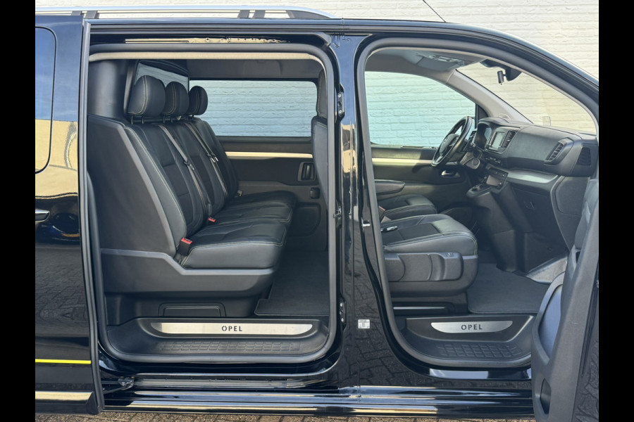 Opel Vivaro 2.0 CDTI L3H1 DC Automaat Innovation Irmscher Sport Navi Adaptive Cruise Carplay Leder/Alcantara Stoelverwarming