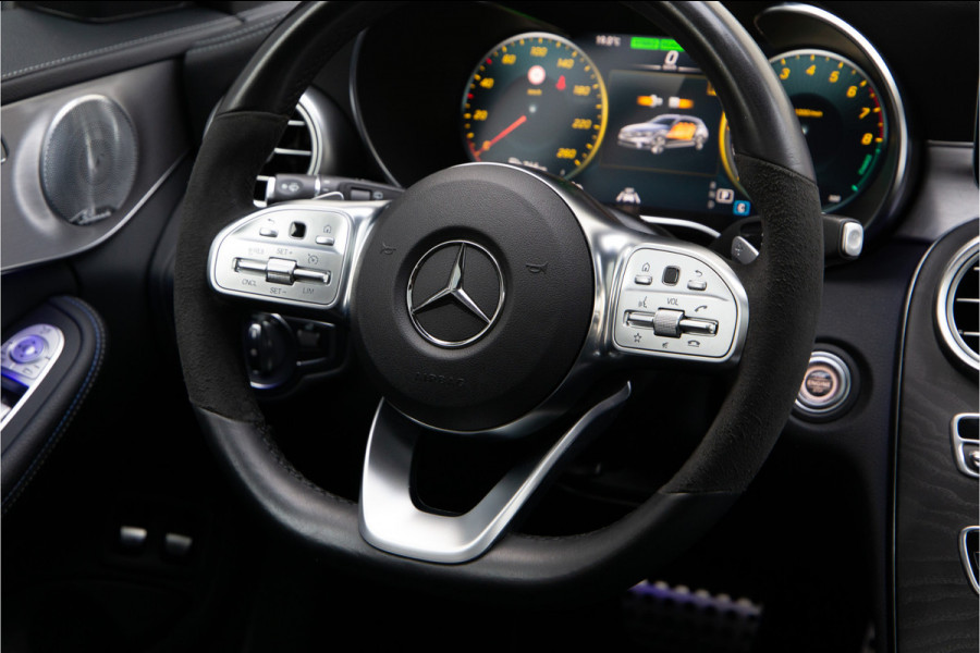 Mercedes-Benz C-Klasse Estate 300 e AMG Premium, Nightpack, Panorama, Burmester, Luchtvering, Carplay, Digital cockpit, Facelift 2020
