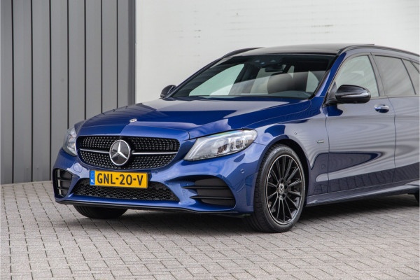 Mercedes-Benz C-Klasse Estate 300 e AMG Premium, Nightpack, Panorama, Burmester, Luchtvering, Carplay, Digital cockpit, Facelift 2020