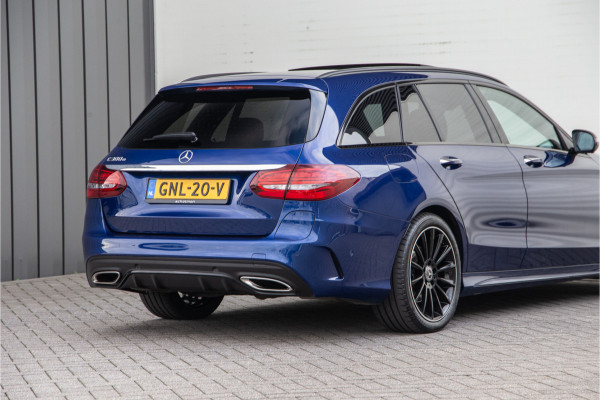 Mercedes-Benz C-Klasse Estate 300 e AMG Premium, Nightpack, Panorama, Burmester, Luchtvering, Carplay, Digital cockpit, Facelift 2020